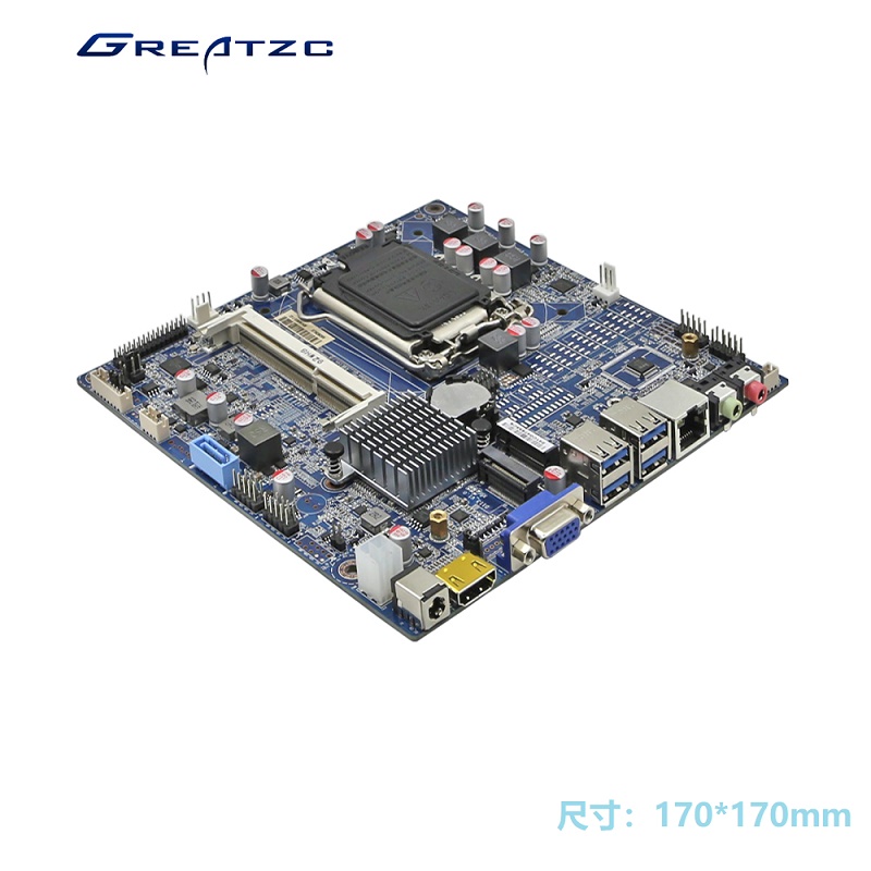 Mini ITX一體機主板 迷你PC主板 INTEL H310芯片組 支持9、8、7、6代CPU